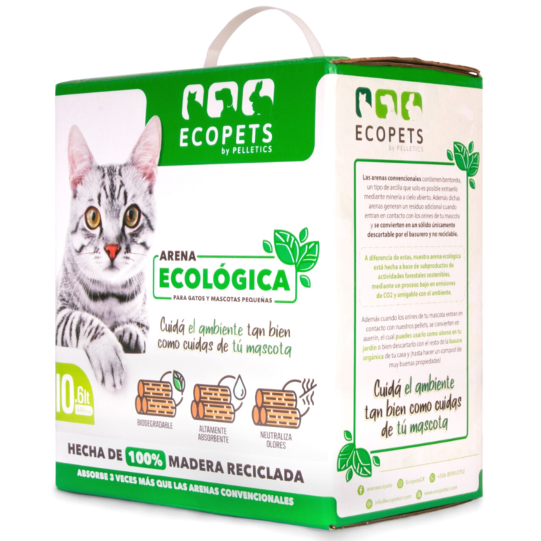 Arena Ecológica Para Mascotas